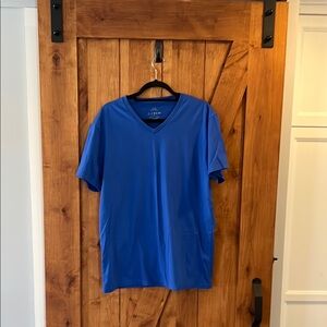 J. Crew Blue Short Sleeve Crew Neck Tee